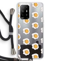 Bacon to my eggs #1: Oppo A95 5G Transparant Hoesje met koord