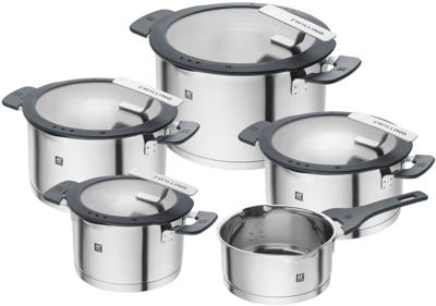 Zwilling Pannenset - Simplify - RVS - Inductie & Downdraft geschikt - 5 Delig