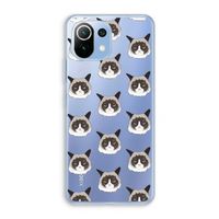 It's a Purrr Case: Xiaomi Mi 11 Lite Transparant Hoesje