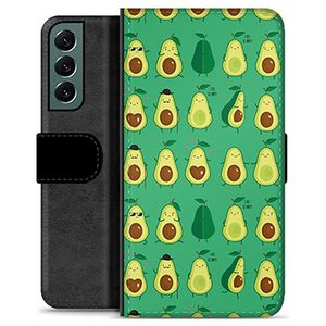 Samsung Galaxy S22+ 5G Premium Portemonnee Hoesje - Avocado Patroon