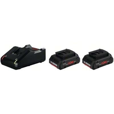 Starter set Bosch Professional Procore 18V 2x 4.0ah + Charger Gal 18-40 C