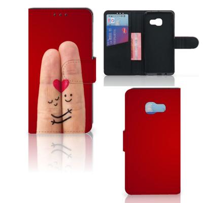 Samsung Galaxy A3 2017 | Wallet Case | met Pasjes | Liefde - Origineel Romantisch Cadeau