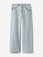 NAME IT wijde skater jeans voor meisjes van gerecycled katoen gebleekt denim