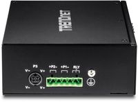 Trendnet TI-PG102 netwerk-switch Unmanaged Gigabit Ethernet (10/100/1000) Power over Ethernet (PoE) Zwart - thumbnail
