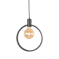LABEL51 Hanglamp Ronda - Zwart - Metaal - 1-Lichts