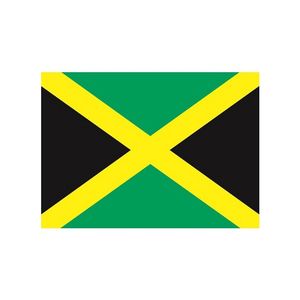 Stickertjes van vlag van Jamaica   -