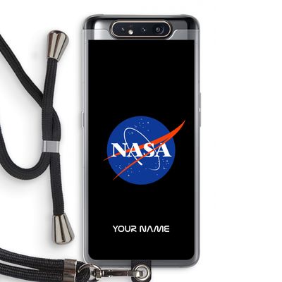 NASA: Samsung Galaxy A80 Transparant Hoesje met koord