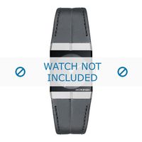 Horlogeband Jacob Jensen 240 / 242 Leder Zwart 16mm - thumbnail