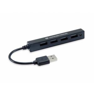 Conceptronic HUBBIES05B interface hub USB 2.0 480 Mbit/s Zwart