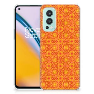 OnePlus Nord 2 5G TPU bumper Batik Oranje