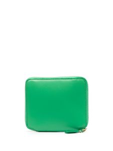 Comme Des Garçons Wallet portefeuille zippé en cuir - Vert