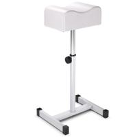 Pedicure Kruk Beensteun in Hoogte Verstelbaar van 45-65 cm Voetenbank voor Nagelverzorging in Salons Spa Wit