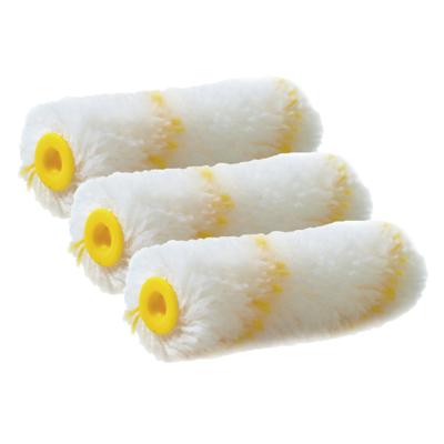 Sorex Muur vacht verfrollers polyacryl - 3x - 4 x 10 cm - wandrollers - Schilders benodigheden