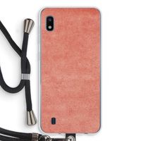 Marrakech Walls: Samsung Galaxy A10 Transparant Hoesje met koord