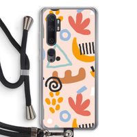 Abstract: Xiaomi Mi Note 10 Pro Transparant Hoesje met koord