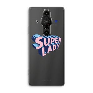 Superlady: Sony Xperia Pro-I Transparant Hoesje
