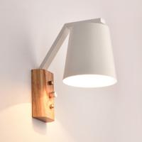 Creatieve slaapkamer studie bed balkon gangpad veranda Hotel Cafe hout muur lamp schakelaar licht lichtbron: zonder lichtbron (wit)