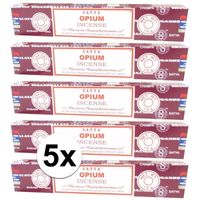 5x Nag Champa wierook Opium 15 gram - thumbnail