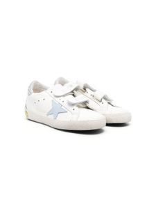 Golden Goose Kids baskets Old School à fermeture scratch - Blanc