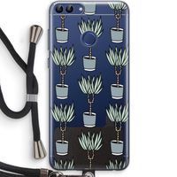 Boompje: Huawei P Smart (2018) Transparant Hoesje met koord