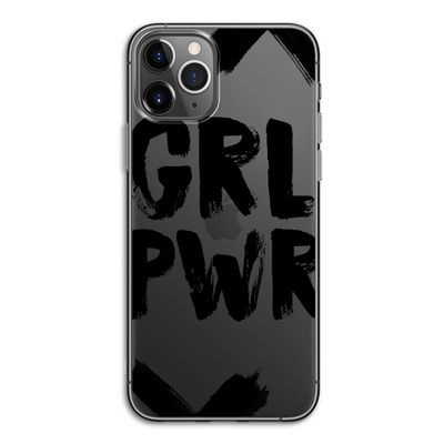 Girl Power #2: iPhone 11 Pro Transparant Hoesje