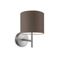 Wandlamp mati bling Ø 20 cm - taupe