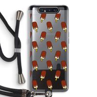 Yummy: Samsung Galaxy A80 Transparant Hoesje met koord