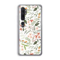 Sweet little flowers: Xiaomi Mi Note 10 Transparant Hoesje