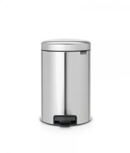Brabantia Pedaalemmer NewIcon 12 liter Zilver