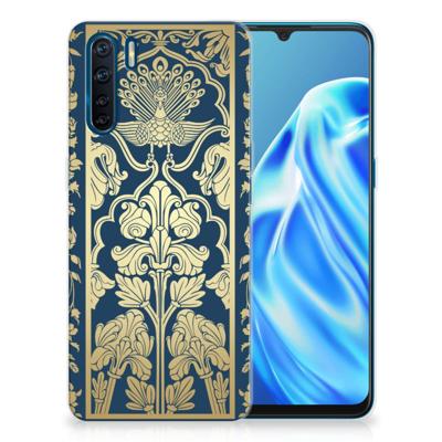 OPPO A91 | TPU Case | Beige Flowers
