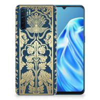 OPPO A91 | TPU Case | Beige Flowers
