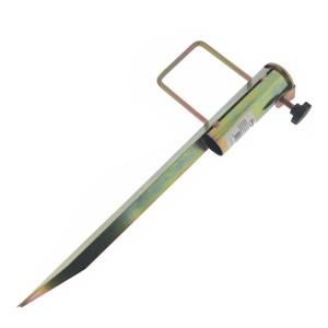 Parasolhouder - 1x - metaal - parasolboren - 45 cm - parasolvoet