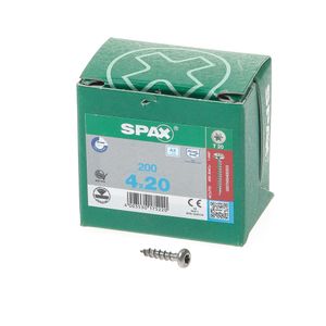 Spax bk t20 rvs 4,0x20(200)