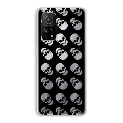 Musketon Skulls: Xiaomi Mi 10T 5G Transparant Hoesje