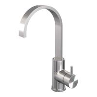 Edition Hoge Opbouw Wastafelkraan Model B - Platte Uitloop