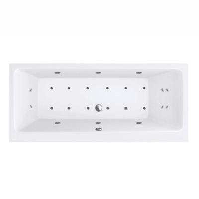 Ligbad Villeroy & Boch Subway 180x80 cm met Balboa Whirlpool systeem Dubbel Riho