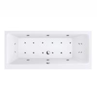 Ligbad Villeroy & Boch Subway 180x80 cm met Balboa Whirlpool systeem Dubbel Riho