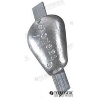 Ánodos para soldar TEN00351 - ANODO PARA SOLDAR ZINC 250X25X5MM 1,8KG