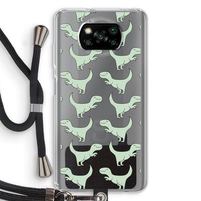 Dinos: Xiaomi Poco X3 Pro Transparant Hoesje met koord