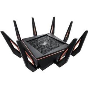 ASUS Rapture GT-AX11000 draadloze router Gigabit Ethernet Tri-band (2.4 GHz / 5 GHz / 5 GHz) Zwart