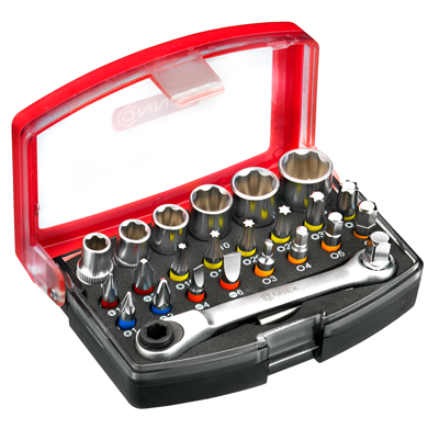 Connex Bitsset Met Ratel 25Dlg Box - COXB973925