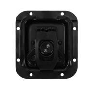 Adam Hall 17302BLK Groot inbouw vlinderslot 14 mm diep zwart