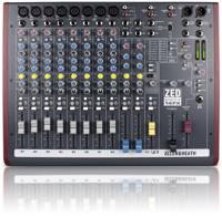 Allen & Heath ZED60-14FX mengpaneel 8 kanalen Zwart, Rood