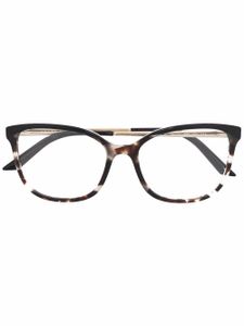 Prada Eyewear lunettes de vue à monture papillon - Noir