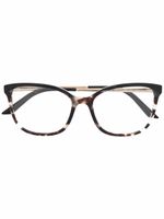 Prada Eyewear lunettes de vue à monture papillon - Noir