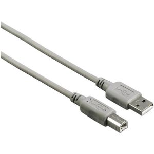 Hama USB 2.0 verbindingskabel type A/B 3,0 meter per 10 stuks Kabel