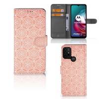 Motorola Moto G10 | G20 | G30 Telefoon Hoesje Pattern Orange