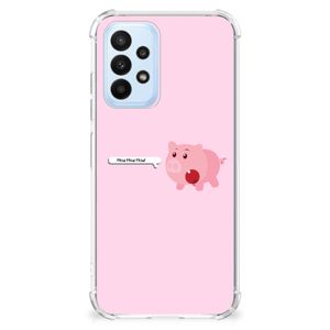 Samsung Galaxy A23 Stevig Bumper Hoesje Pig Mud