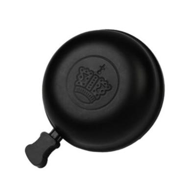 Fietsbel - mat zwart - 5,4 cm - fietsaccessoires
