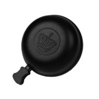Fietsbel - mat zwart - 5,4 cm - fietsaccessoires